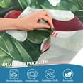 thumbnail image 5 of Yayeee Kitchen Curtains Tier Set of 2 Light Filtering 57"x24" Over Sink Window Panels, Red Apple Pattern, 5 of 7