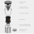 thumbnail image 5 of Asobu 40 Ounce Portable Insulated Cold Brew Coffee Maker, 5 of 7