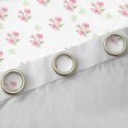 thumbnail image 4 of Homewish Lovely Floral Black Out Curtains,Kawaii Flower Daisy Curtains Pack of 2 (42x63 Each),Pink White Bedroom Curtains For Kids,Ultra Soft Home Decor, 4 of 6