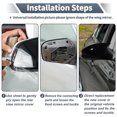 thumbnail image 6 of Unique Bargains Car Rear View Right Passenger Side Mirror Cover Cap Replacement for Toyota RAV4 RAV 4 2006-2009 Gray, 6 of 6