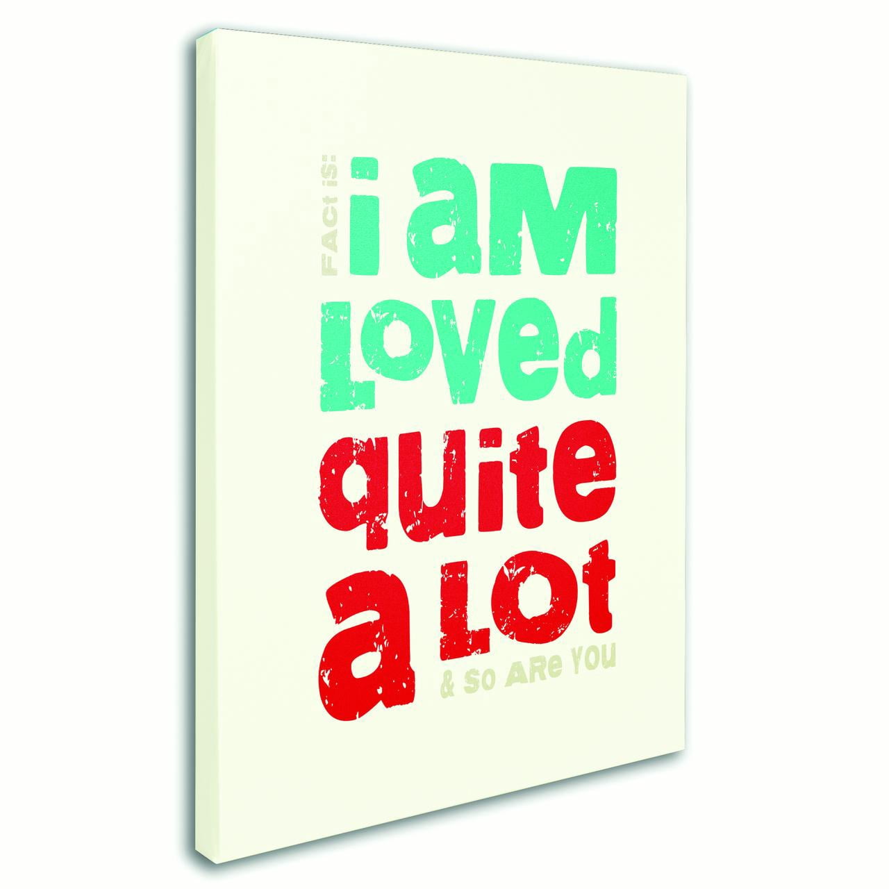 Trademark Fine Art "Loved a Lot II" Canvas Art by Megan Romo