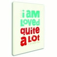 thumbnail image 2 of Trademark Fine Art "Loved a Lot II" Canvas Art by Megan Romo, 2 of 3