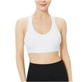 thumbnail image 2 of Womens Bras Sports Bra Running Fitness Beautiful Back Gathered Breathable Yoga Top Women's Large Hollow Breathable High Elasticity Plus Size Bras for Women, 2 of 3