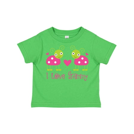 

Inktastic I Love Grammy Gift Toddler Toddler Girl T-Shirt