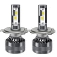 thumbnail image 1 of Furvclv K10 LED Headlight Bulbs 12000LM 300% Brighter 6500K 120W Replacement Headlamp Bulbs with Fan Plug-And-Play Pack Of 2, 1 of 9