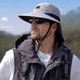 thumbnail image 4 of Sun Hat Sun Wide Brim Bucket Hat Foldable Outdoor Baseball Cap with Shawl, 4 of 4
