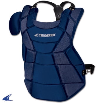 Contour Fit LightWeight Catcher Chest Protector Youth 14.5'' Navy (Best Baseball Chest Protector)