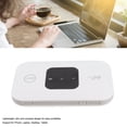 thumbnail image 5 of Xirurus Portable WiFi 4G LTE Mobile Hotspot Router, High Speed 300Mbps Wireless Network Device, Pocket Sized Support Up To 10 Users With 2100mAh Battery, White (4.33 inches / 11 cm), 5 of 9
