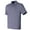 Midnight Navy/Downpour Grey/Black, variant on Mens Playoff 3.0 Micro-Stripe Polo Shirt