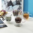 thumbnail image 5 of ZHAOCHENG Bonita taza de café con forma de gato, taza de té de vidrio de doble pared con forma de animal, regalo de San Valentín, Pascua, para esposa y madre, 5 of 5