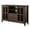 Tobacco Brown, variant on Artisan 53 inch Wide Solid Wood Tall TV Stand in Natural Aged Brown For TVs up to 60 inches