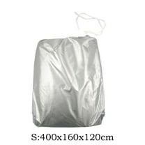 Vadktai Windproof and Dustproof Car Cover for Outdoor and Indoor, 3 Layers Breathable Heavy Duty Fabric with UV Protection, Universal