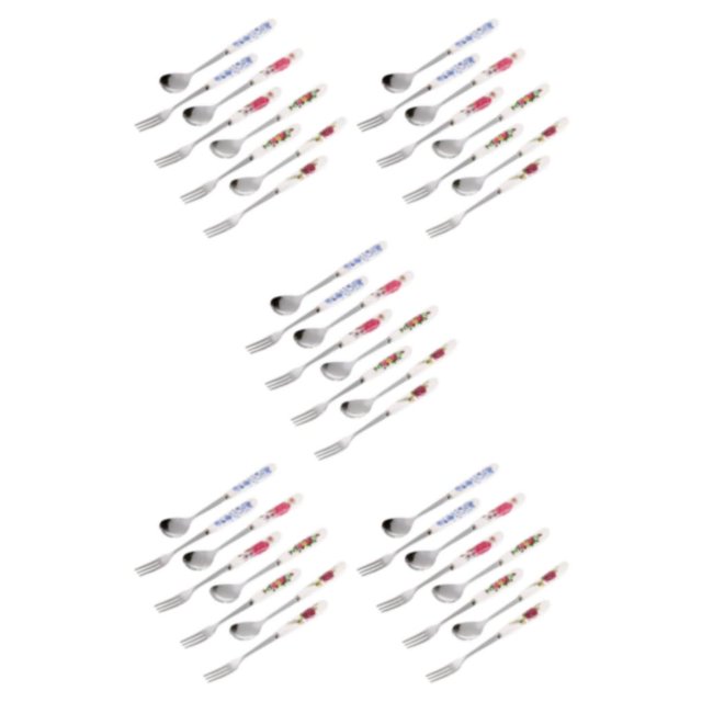 Maytalsory 8pcs Tea Spoon Fork Set For Every Occasion Versatile And Stylish Safe To Set 5Set