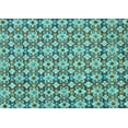 thumbnail image 1 of Ahgly Company Indoor Rectangle Abstract Light Blue Modern Area Rugs, 5' x 7', 1 of 4