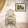 thumbnail image 3 of Majchrowicz, Alan 24x17 Gold Ornate Wood Framed with Double Matting Museum Art Print Titled - Abbott Ridge Trail along cliffs below Mount Abbott Selkirk Mountains Glacier National Park, 3 of 4