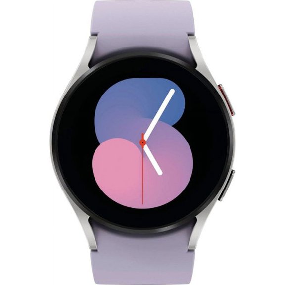 Samsung, Galaxy, Watch5, 40mm, R905N, GPS Cellular Smart Watch, 16 Hour Battery Life, Android, 1 Pound, Silver, 1, 1