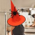 thumbnail image 5 of Deeceymbur Non woven Spider Witch Hat Halloween Makeup Prop Lightweight Adult Party Headwear 15.15x14.96in, 5 of 5