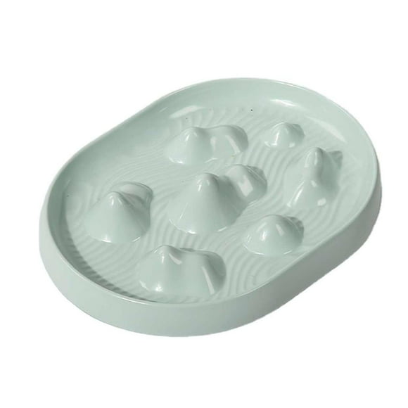 Bol pour Animaux en Mélamine Anti-Étouffement Grand Bol pour Chien avec Bord Lisse Design Spécial pour Maison Voyage