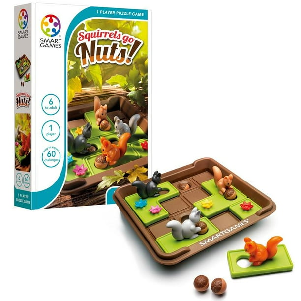 Smart Games 521136 Squirrels Go Nuts Game
