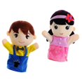 thumbnail image 2 of Plush Hand Doll Family Interactive Role Play Puppets for Storytelling & Imaginative Play – Safe Cloth Material & Bright Colors Support Visual, 2 of 3