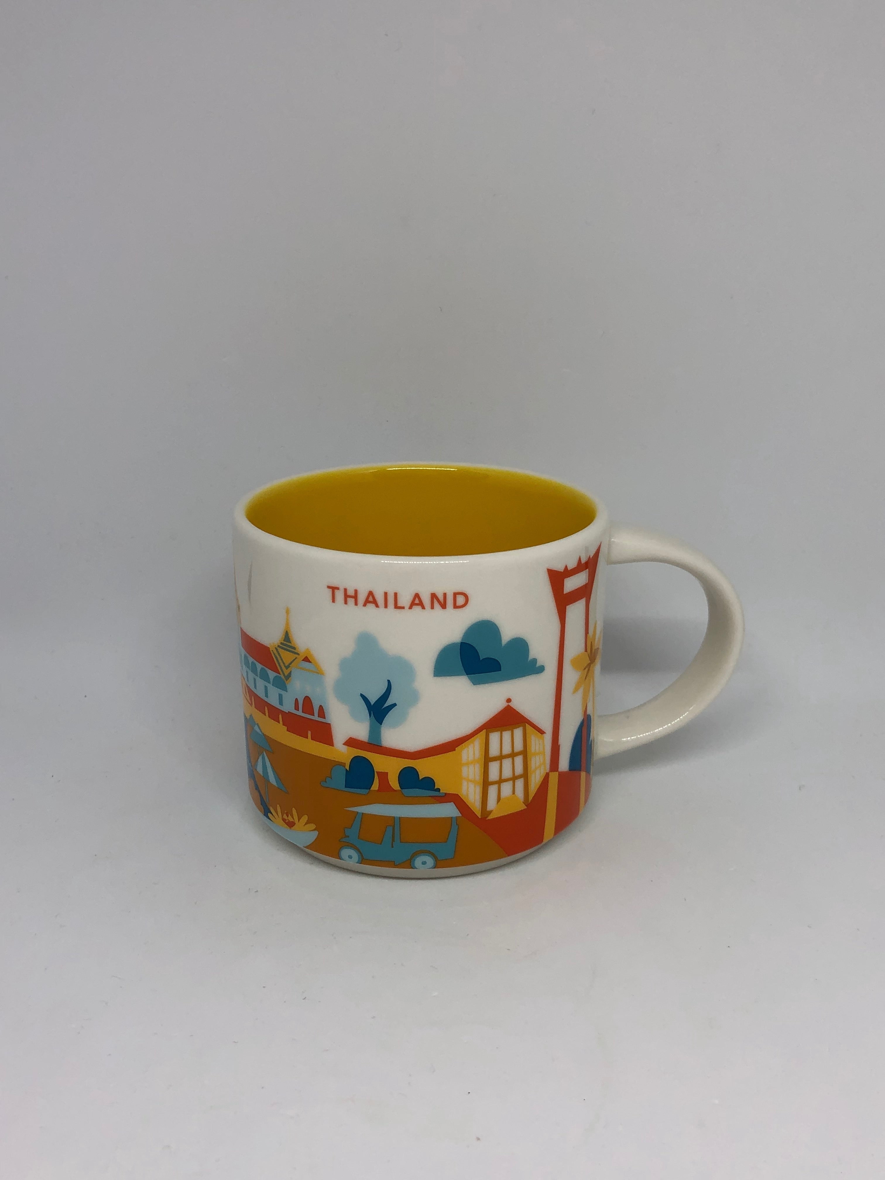 Starbucks Coffee You Are Here Series Thailand Ceramic Coffee Mug