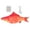 Red Herring, variant on Nieyigj Electric Fish Cat Toy Plush Moving Wagging Jumping Automatic Simulation Fish Rechargeable Grass Carp USB Charging Kicker Toy for Indoor Cats (10.6 inches / 27 cm)