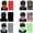 Mix, variant on Face Cover Neck Gaiter Dust Protection Tubular Breathable Scarf - 6 Pcs