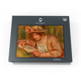 thumbnail image 4 of MyPuzzle - Andrée In A Hat Reading (Andrée En Chapeau Lisant) 1918 By Pierre-Auguste Renoir - Premium 1000 Piece Jigsaw Puzzle for Adults, 4 of 6