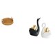 thumbnail image 1 of Cestas de almacenamiento,Cestas de almacenamiento de cocina tejidas con asas hechas a mano,estatua de cisne,Estatuas y figuras de cisnes de cerámica modernas Esculturas,Escultura de animales, 1 of 8