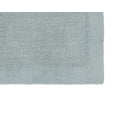thumbnail image 6 of Better Trends 21" x 34" Premium Bathroom Rugs 100% Cotton Soft Reversible Tufted Bath Mat Water Absorbent Bath Rug Ideal for Bathroom Shower and Tub Use (Blue) Edge Collection, 6 of 6