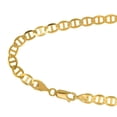 thumbnail image 4 of JewelStop 14k Solid Yellow Gold 6.3 mm Mariner Chain Necklace - 18" 20" 24", 4 of 5