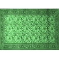 thumbnail image 1 of Ahgly Company Indoor Rectangle Persian Emerald Green Traditional Area Rugs, 8' x 12', 1 of 4