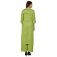 thumbnail image 4 of Bimba Traditional Indian Solid Dress For Women Indian Ethnic Kurta And Pants Palazzo Set, 4 of 7