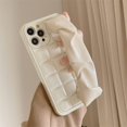 thumbnail image 1 of Funda de teléfono de cuero con patrón a cuadros, funda suave para iPhone 14 Plus 11 12 13 Pro Max X XR XS Max zhangyuxiang LED, 1 of 2
