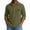 15#Army Green, variant on Corduroy Henley Polo Shirt for Men ,Fall Long Sleeve Collar Solid Color Pullover, Soft Vintage Casual Top with Chest Pocket Wine S