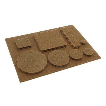 7Penn Felt Furniture Pads for Hardwood Floors Felt Pads for Chair - Brown 357pc