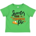 thumbnail image 3 of Inktastic Thanksgiving Sweeter Than Pumpkin Pie Boys or Girls Toddler T-Shirt, 3 of 5