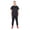 Black, variant on Phoenix Luxe Joggers, Unisex Scrub Set M102