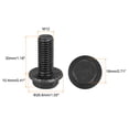 thumbnail image 2 of M12x30mm Hex Serrated Flange Bolts 10.9 Grade Carbon Steel Screws 3 Pack, 2 of 5