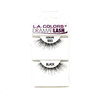 L.A. Colors Dramatilash BEL975 Dainty Black False Eyelashes  display picture 3