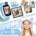 thumbnail image 3 of PTHTECHUS Smartwatch for Kids with GPS 4G HD Touchscreen Watch with Phone GPS Tracker Real-Time Location SOS Video Call Voice Chat Camera  for Boys Girls Gift Blue, 3 of 10