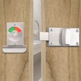 thumbnail image 4 of For Bathroom Public Toilet Dressing Room Indicator Door Lock Hardware Deadbolt Occupied Home Latch Vacant Engaged With 8 Screws, 4 of 5