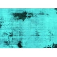thumbnail image 1 of Ahgly Company Indoor Rectangle Persian Turquoise Blue Bohemian Area Rugs, 6' x 9', 1 of 4