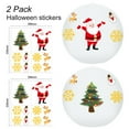 thumbnail image 2 of Riwcyla 2PCS Solar Powered LEDs Floatings Pool with 2PCS Santa Claus Design Sticker RGBW 16 Color Changing/ Sensitive Control/ Controller Design/ Dimmable & Speed Adjustable/ 2&4&6&8 4 Levels Time, 2 of 6