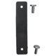 thumbnail image 1 of Tiradores de cajón de cuero PU anticolisión resistente al desgaste europeo exquisito moderno Simple manija del gabinete negro, 1 of 5
