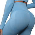 thumbnail image 1 of Leggings de Sport pour Femmes, Scrunch Butt Gym Seamless Booty Tight (L), 1 of 5