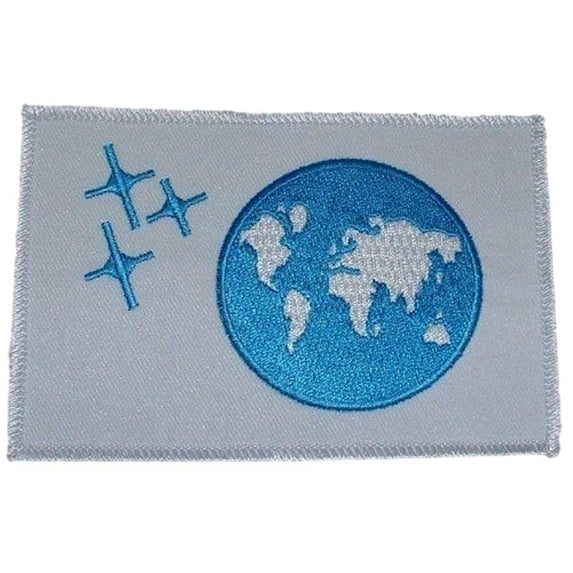 Space Above and Beyond TV Series Earth Flag Patch