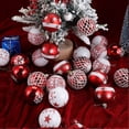 thumbnail image 4 of Qwtwty 30 Pcs Christmas Decor Ornaments Set, Shatterproof Xmas Baubles Hanging Pendants Christmas Tree Decorations for Home Holiday Party Decor, 4 of 5