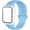 Light Blue, variant on Case Strap for Apple Watch Bands 44mm 40mm 38mm 42mm Silicone Wristbands with PC Screen Protector Cover iWatch 3 4 5 6 SE