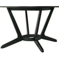 thumbnail image 7 of Santana Round Wood Dining Table in Black Finish, 7 of 7
